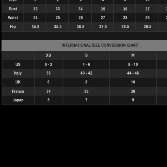 Sky Designer Brand Black/Gold Cap-sleeve wrap Top Medium 8-10 - Picture 5 of 7